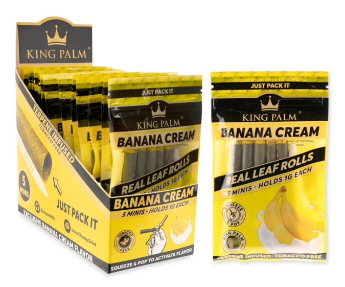 Picture of King Palm 1g Mini Banana Cream 5x15CT