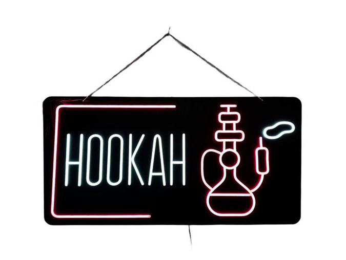 Picture of Multi Color Hookah LED Sign with Picture