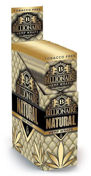 Picture of Billionaire Hemp Wrap-Natural 25CT