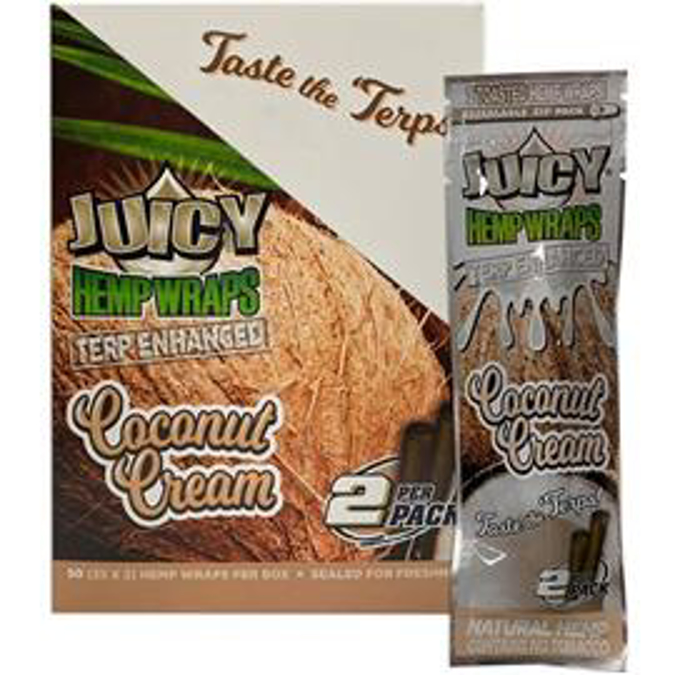 Picture of Juicy Hemp Wrap - Coconut Cream 25x2CT 