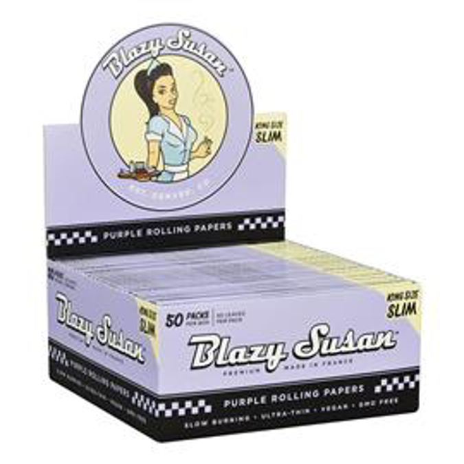 Picture of Blazy Susan Purple King Size Paper 50CT