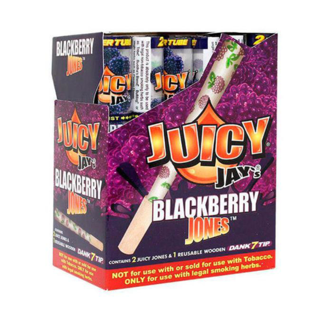Picture of Juicy Jay's Blackberry - Jones Cones 24CT