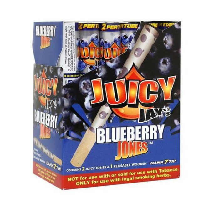 Picture of Juicy Jay's Blueberry - Jones Cones 24CT
