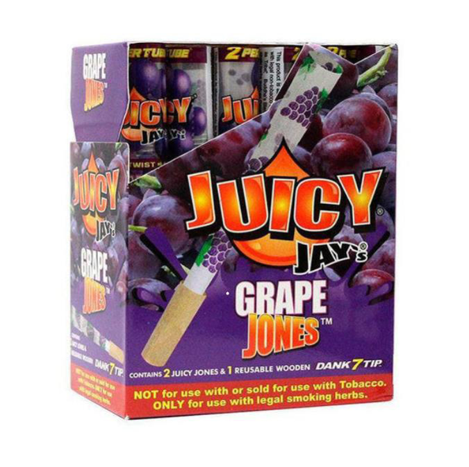 Picture of Juicy Jay's Grape - Jones Cones 24CT