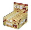 Picture of OCB Brown Rice Rolling Papers+Tips Slim 24CT