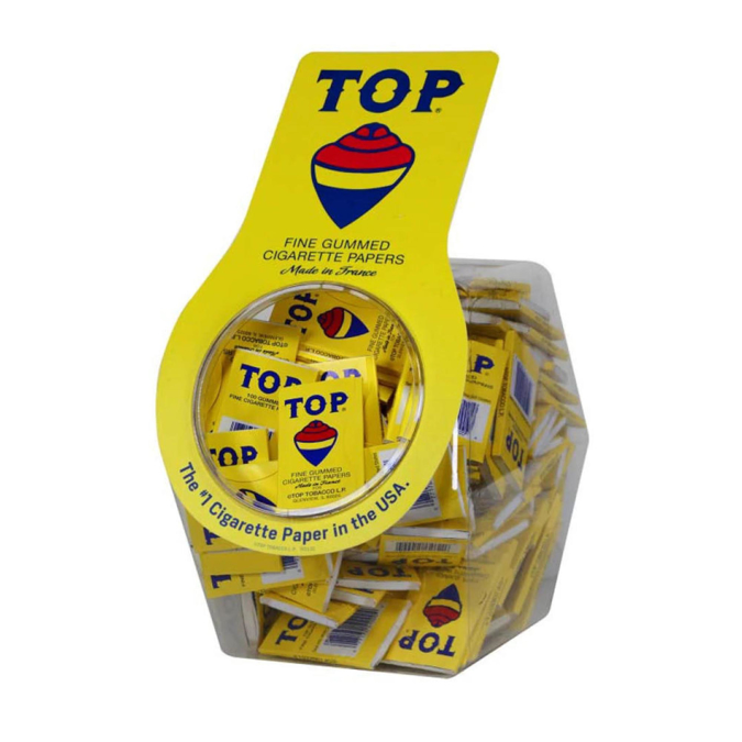 Picture of Top Gummed Rolling Papers Jar 144CT