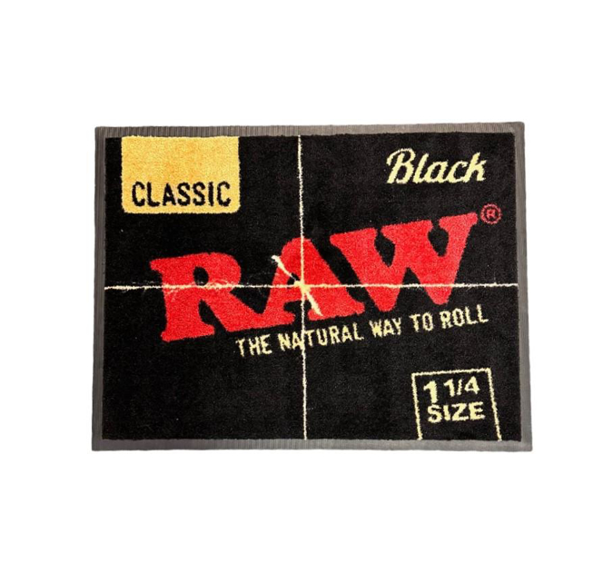 Picture of Raw Black Door Mat Small 60cmx80cm