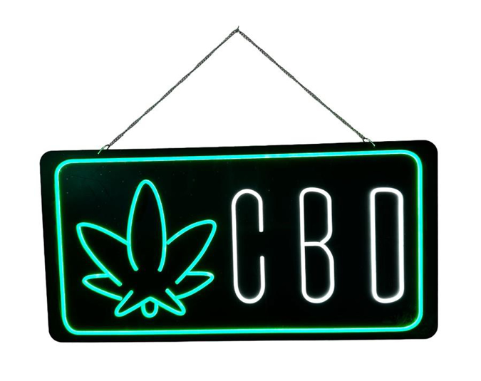 Picture of Multi Color CBD LED Sign Large