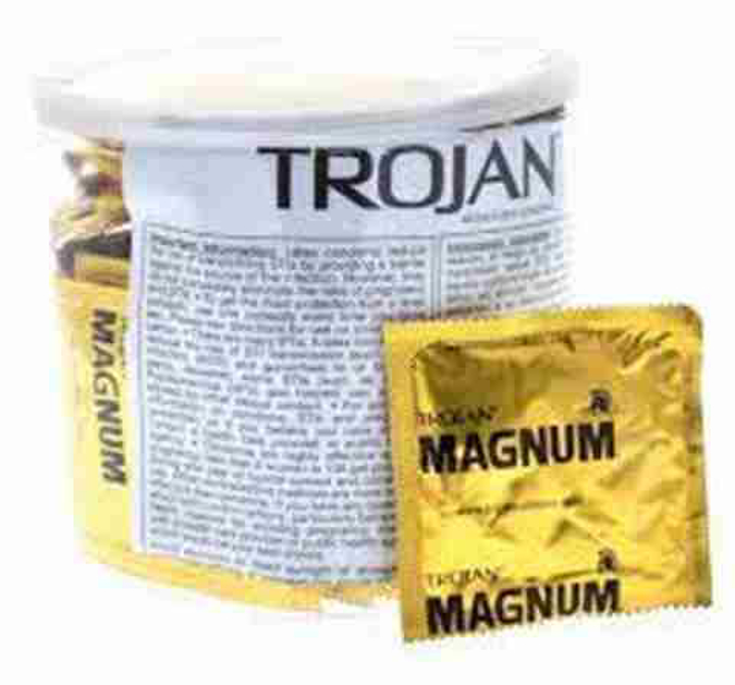 Picture of Trojan Magnum 100CT Jar
