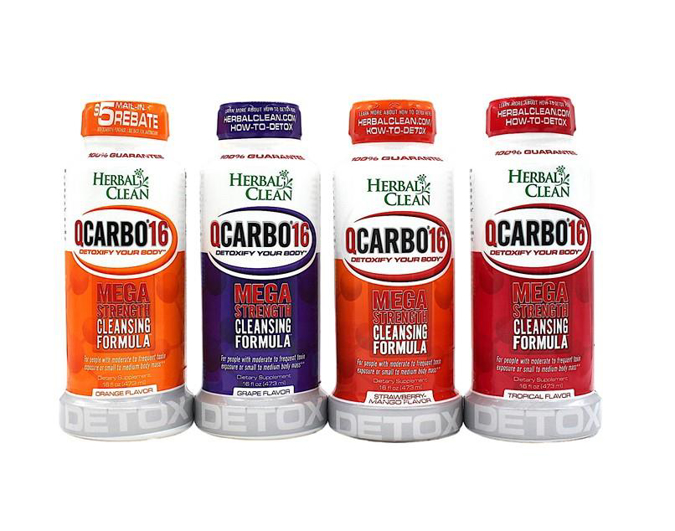 Picture of Q Carbo Herbal Clean 16oz Detox