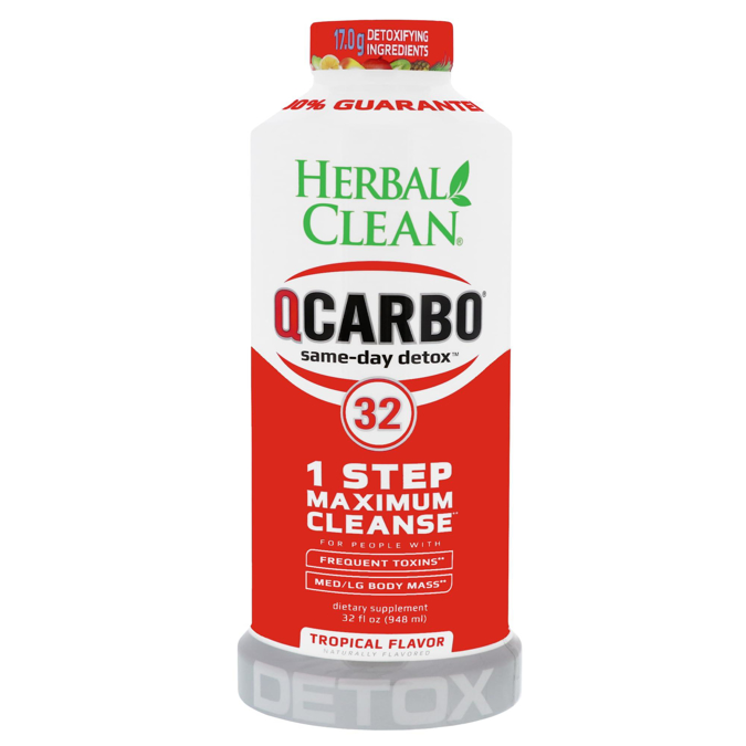 Picture of Q Carbo Tropical 32oz Herbal Clean Detox