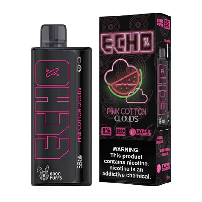 Picture of Echo Pink Cotton Clouds 8k Puffs