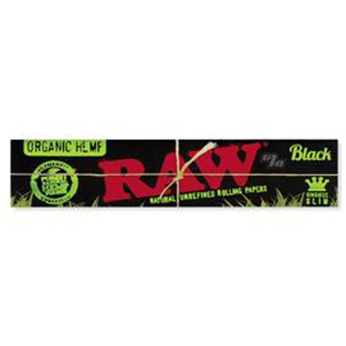 Picture of Raw Black Organic Kingsize Slim 50CT