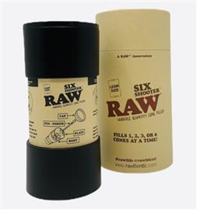 Picture of Raw Six Shooter Cone Filler Lean Size