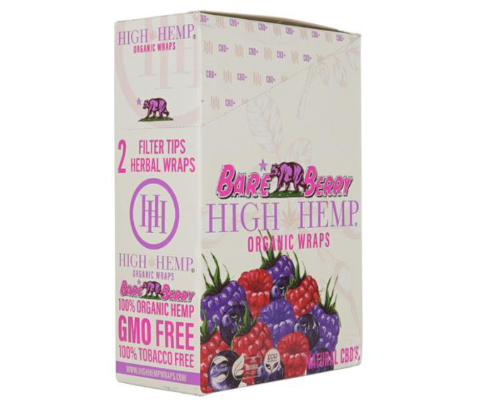 Picture of High Hemp Berry Organic Wraps