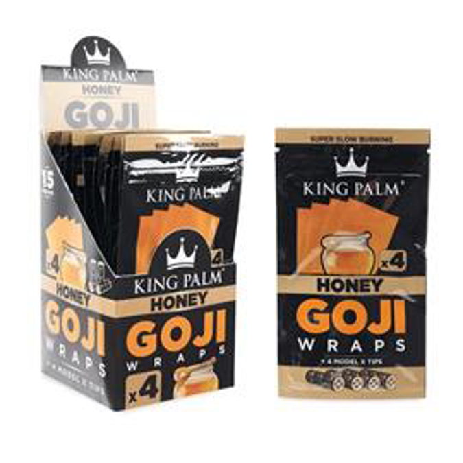 Picture of King Palm Goji Wraps Honey 15CT