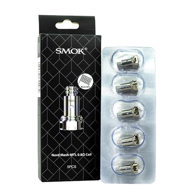 Picture of Smok Nord Mesh MTL 0.8 Coil 5CT