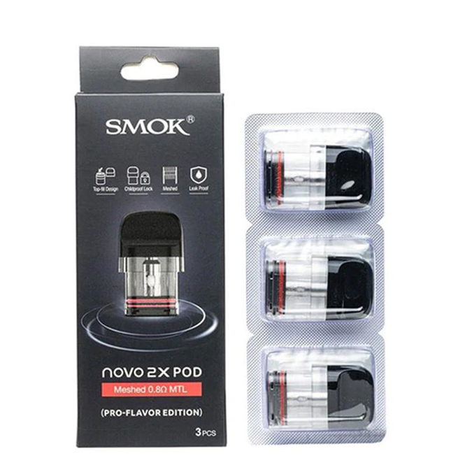 Picture of Smok Novo 2X Meshed 0.8 MTL Pod 3CT