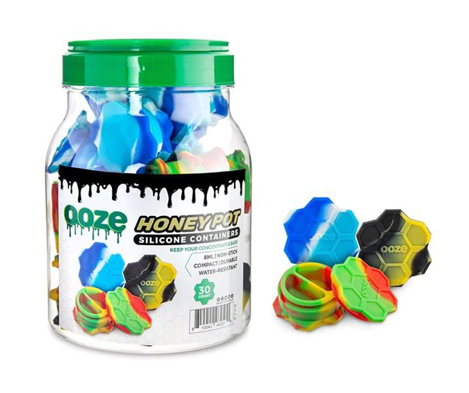 Picture of Ooze Honeypot Silicone Containers 30CT