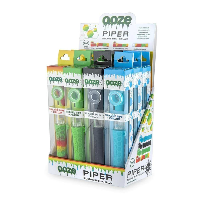 Picture of Ooze Piper 2 in 1 Silicone Pipe & Chillum