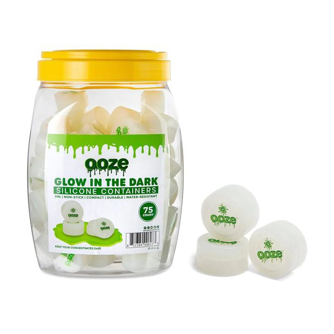 Picture of Ooze Silicone Containers Glow in Dark 75CT