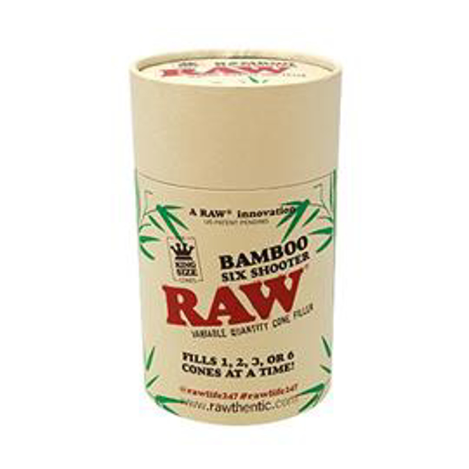 Picture of Raw Bamboo Six Shooter King Size Cones