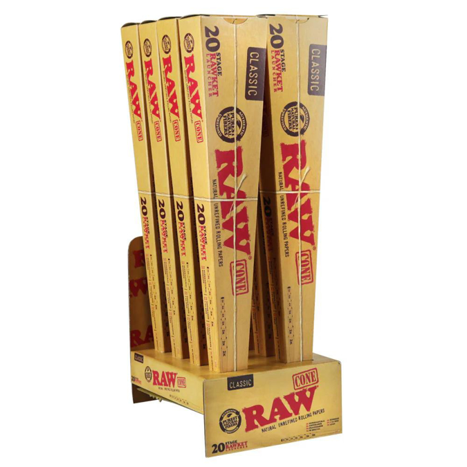 Picture of Raw Cones 20 Stage Rawket 8Pk 20CT