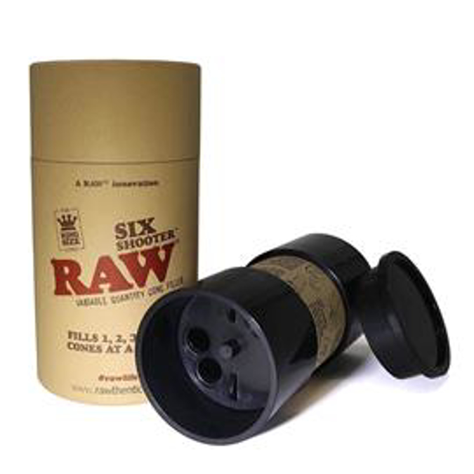 Picture of Raw Six Shooter Cone Filler King Size