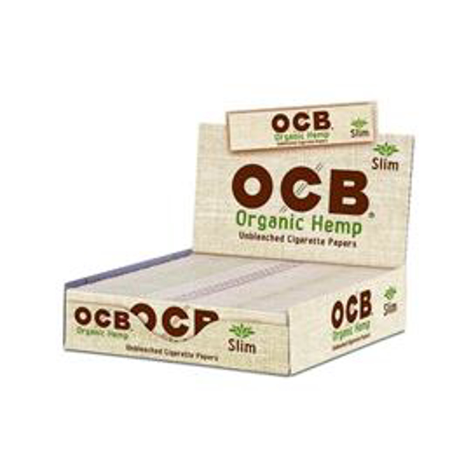 Picture of OCB Organic Hemp Rolling Paper Silm 24CT