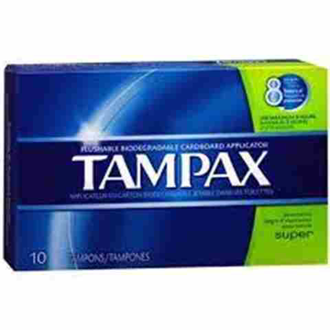 Picture of Tampax Super 12 Pack 10 Each