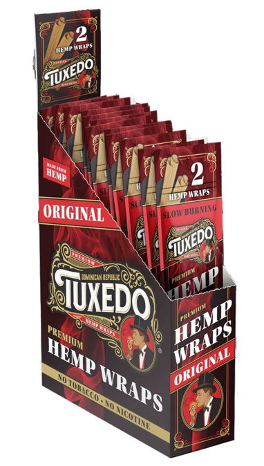 Picture of Tuxedo Hemp Wraps - Original 25x2 CT