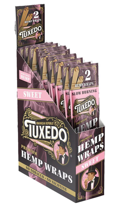 Picture of Tuxedo Hemp Wraps - Sweet 25x2 CT