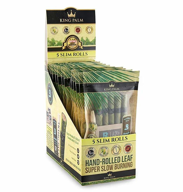 Picture of King Palm 1.25g Slim Rolls 5x15CT 