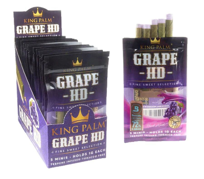 Picture of King Palm 1g Mini Grape HD 5x15CT