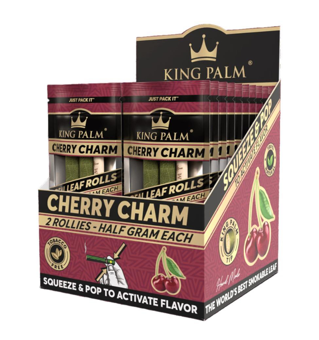Picture of King Palm 2 Rollies 0.5g Cherry Charm