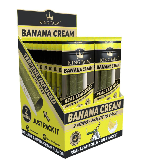 Picture of King Palm 2 Slims 1.5g Banana Cream 2X20CT