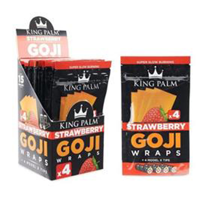 Picture of King Palm Goji Wraps Strawberry 15CT