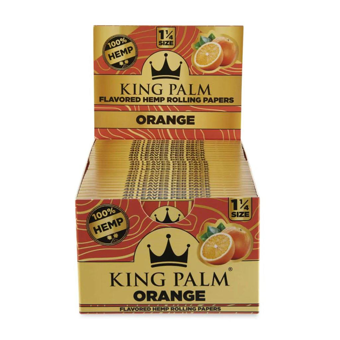 Picture of King Palm Hemp 1.25 Paper Orange 50CT