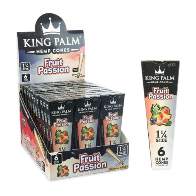 Picture of King Palm Hemp Cone Fruit Passion 1-1.25  6Pk