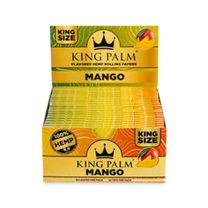 Picture of King Palm Hemp Kingsize Paper Tropical Fruits 22CT