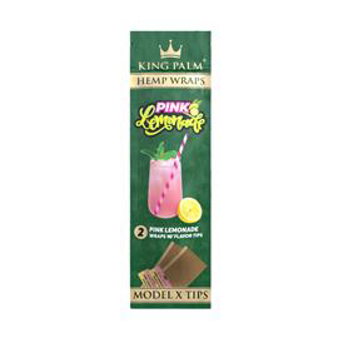 Picture of King Palm Wraps Pink Lemonade 15CT