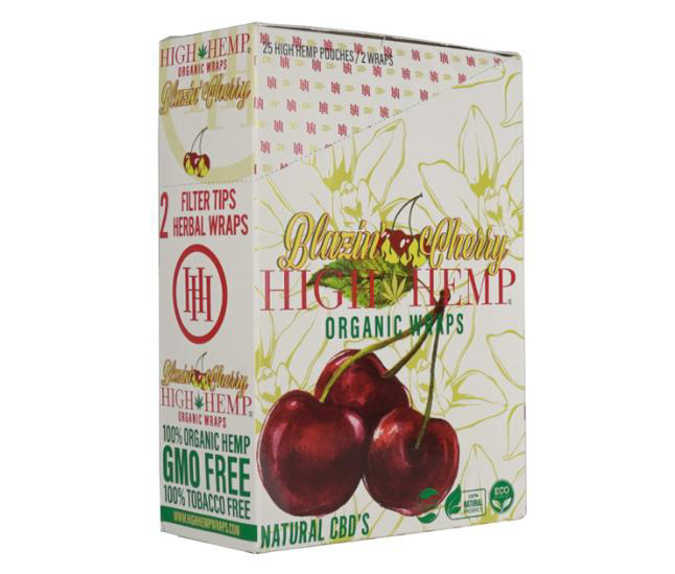Picture of High Hemp Cherry Organic Wraps