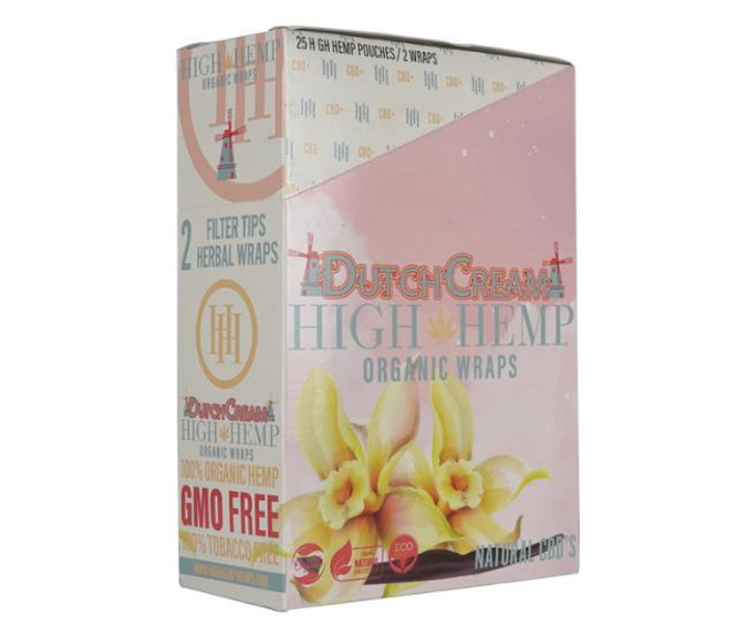 Picture of High Hemp Dutch Cream Organic Wraps