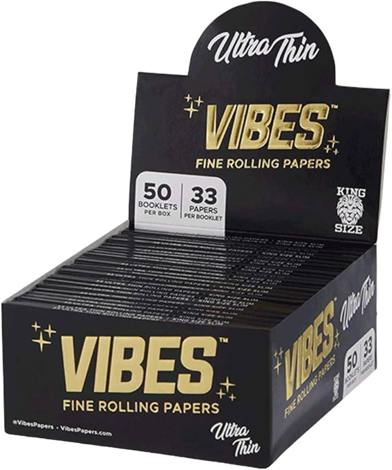 Picture of Vibes Ultra Thin Kingsize Paper 50x33CT