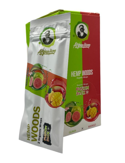 Picture of Afghan Hemp Fusion Pack Guava & Mango Wraps 25CT