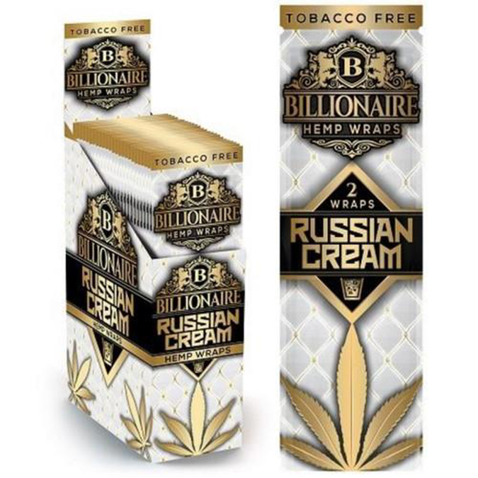 Picture of Billionaire Hemp cones Russian Cream 10x2pk