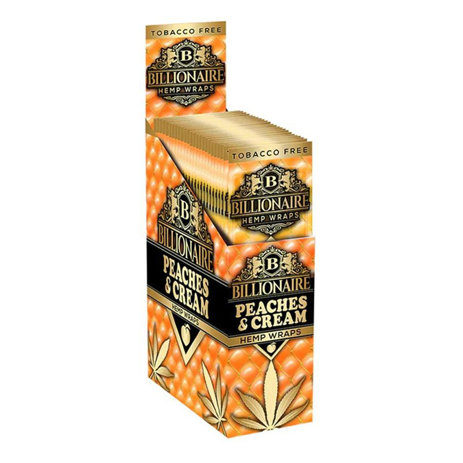 Picture of Billionaire Hemp Wrap Peaches & Cream 25CT