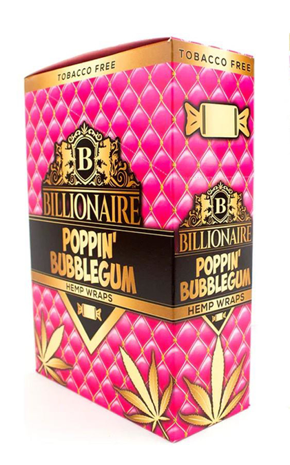 Picture of Billionaire Hemp Wrap Poppin' Bubblegum 25CT
