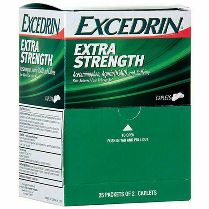 Picture of Excedrin Extra Strength 25X2Caplets Each