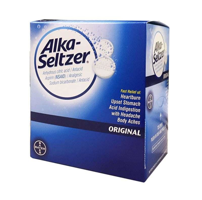 Picture of Alka-Seltzer Original 20X2 Effervescent Tablets